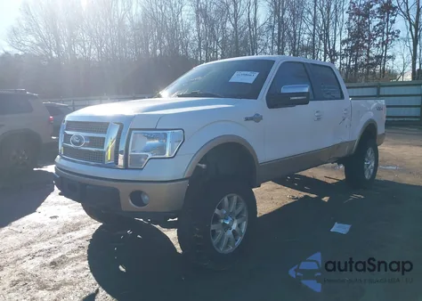 2011 Ford F-150 King Ranch из США, поврежденный, VIN 1FTFW1EF6BKD10642